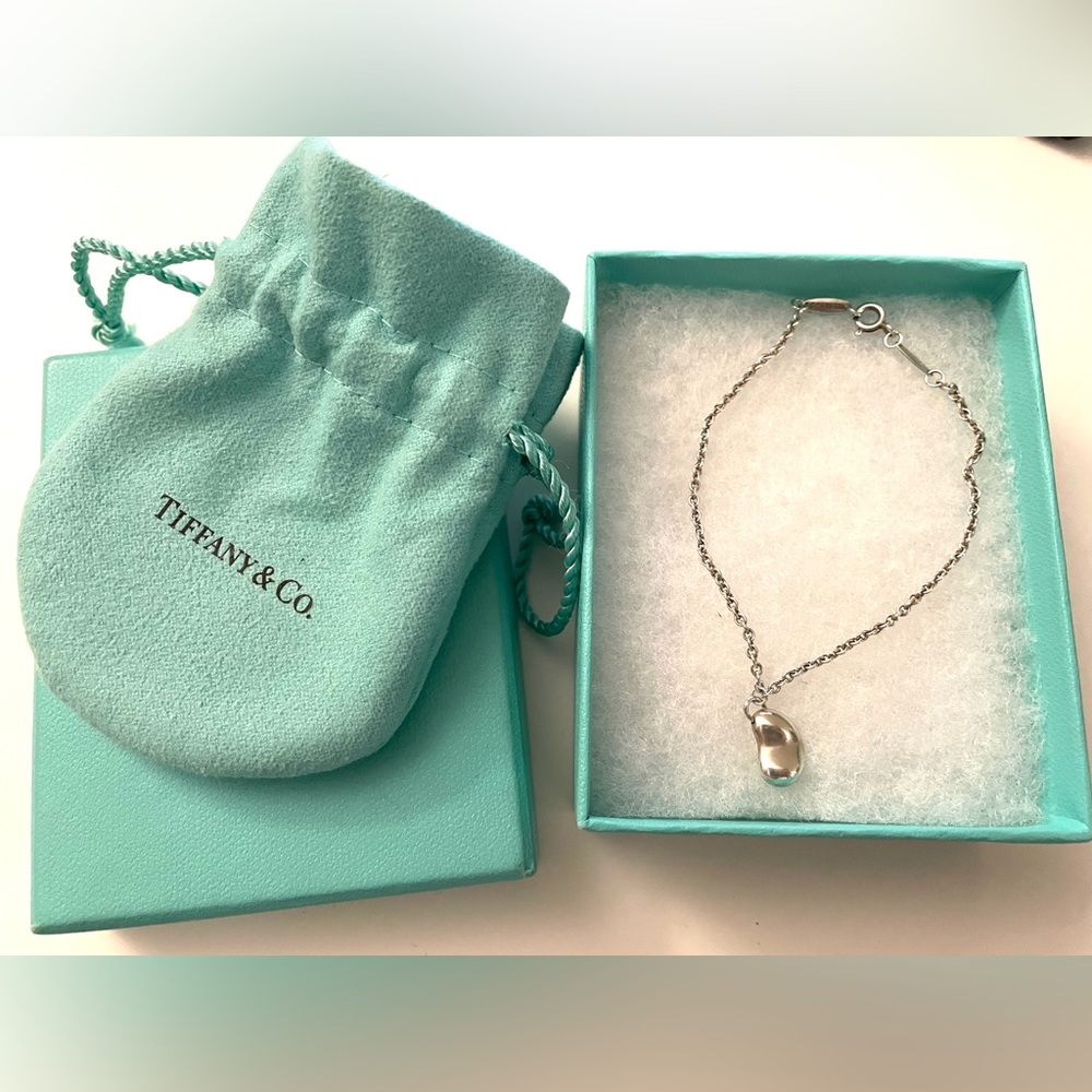 Tiffany & Co. Bean silver bracelet